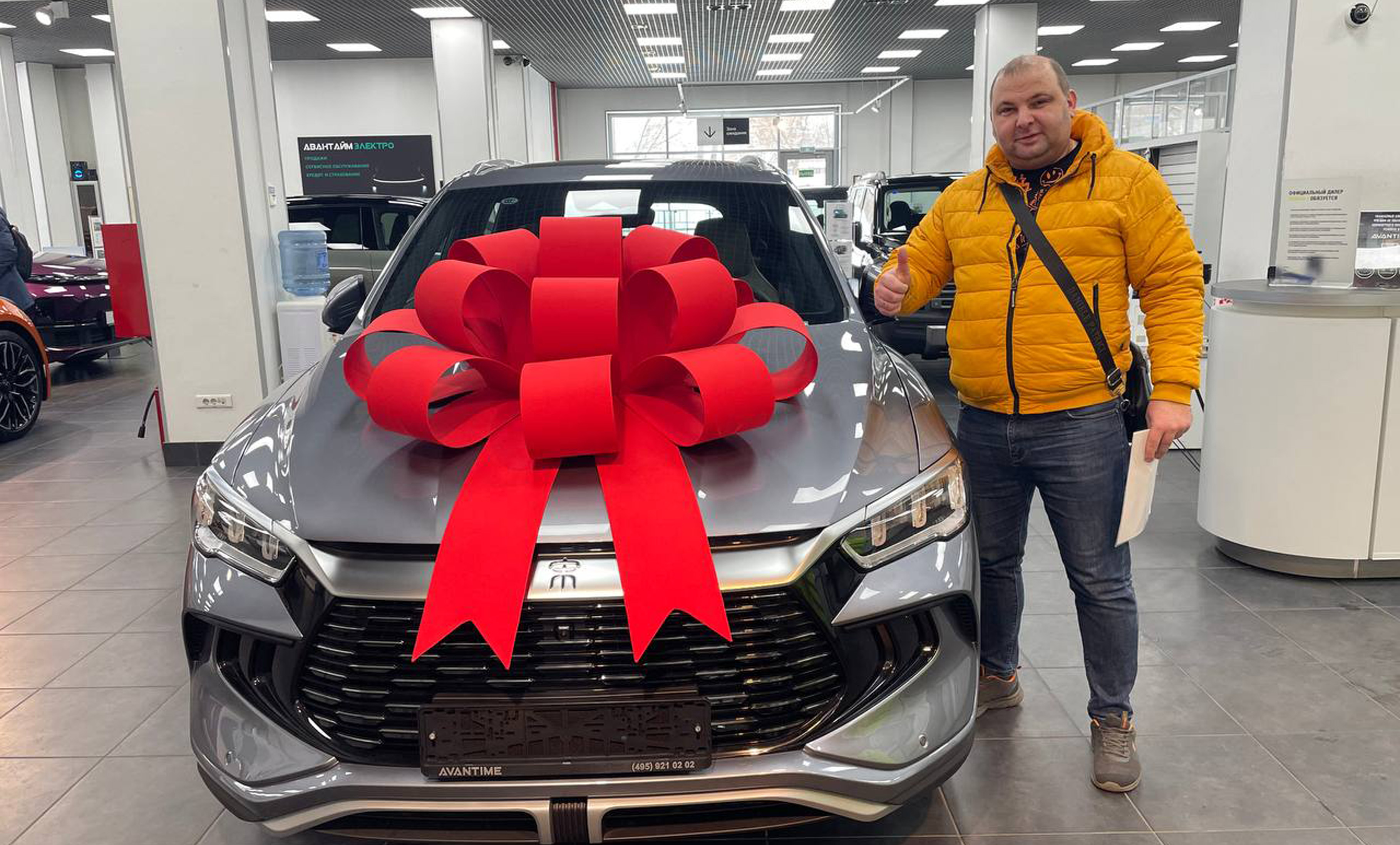 Выдача BYD SONG PRO